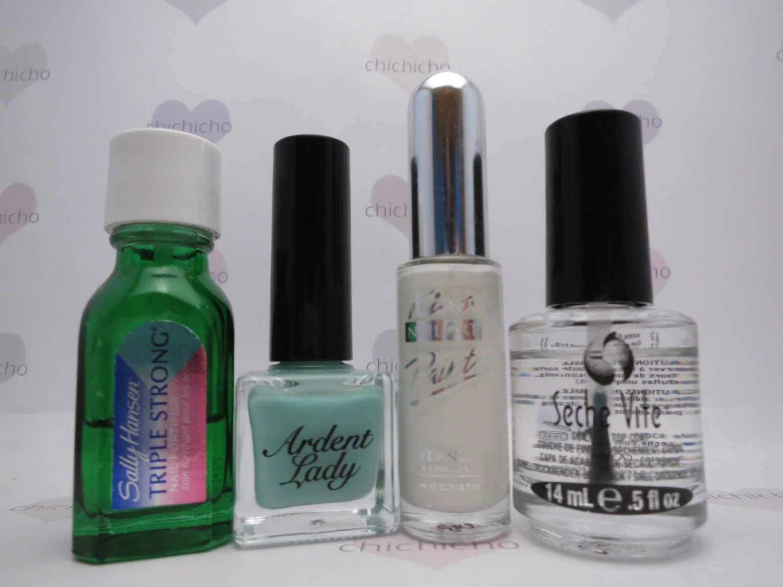 White Clouds Blue Sky Nail Art chichicho