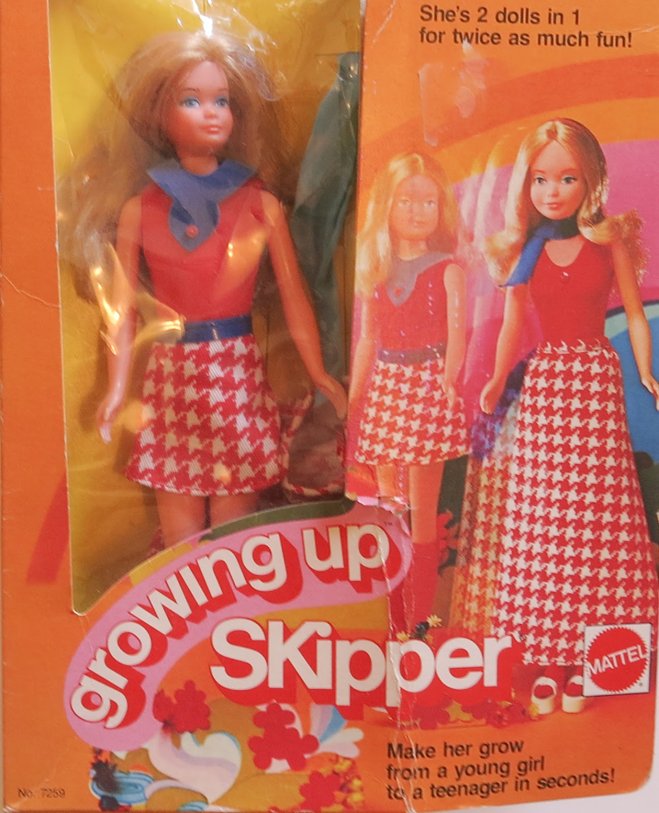 Lot - GROWING UP SKIPPER AND GROWING UP GINGER IN ORIGINAL BOXES.