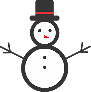 Snowman illustrator for Christmas holidays