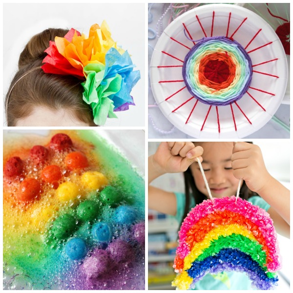 50 AMAZING WAYS FOR KIDS TO "MAKE A RAINBOW" - I can't wait to try some of these! 50+ WAYS FOR KIDS TO "MAKE A RAINBOW" - I can't wait to try some of these! #rainbowcrafts #craftsforkids #springcraftsforkids #rainbowactivities #kidsactivities #kidscrafts #rainbowcraftsforkids #rainbowcraftspreschool #preschoolcrafts #artsandcrafts #artsandcraftsforkids #artprojects