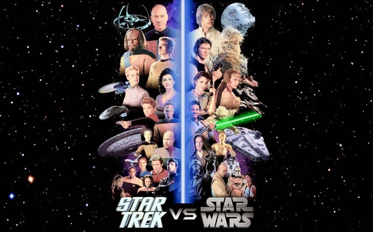 Qual a diferença entre Star Wars e Jornada nas Estrelas?