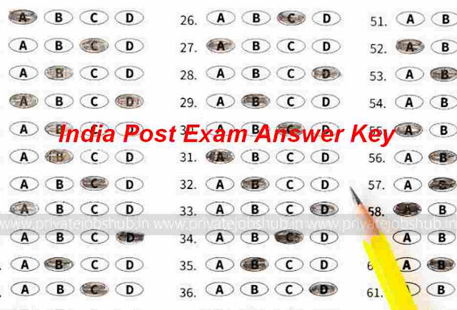 India Post Exam Answer Key India Post Exam Answer Key