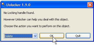 Handler not found