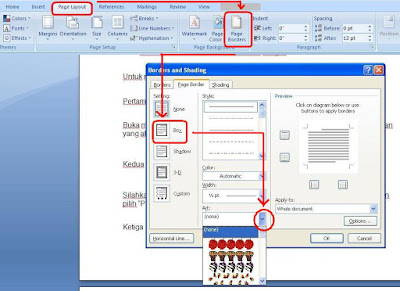 Cara Membuat Bingkai Pada Makalah Dengan Ms Word