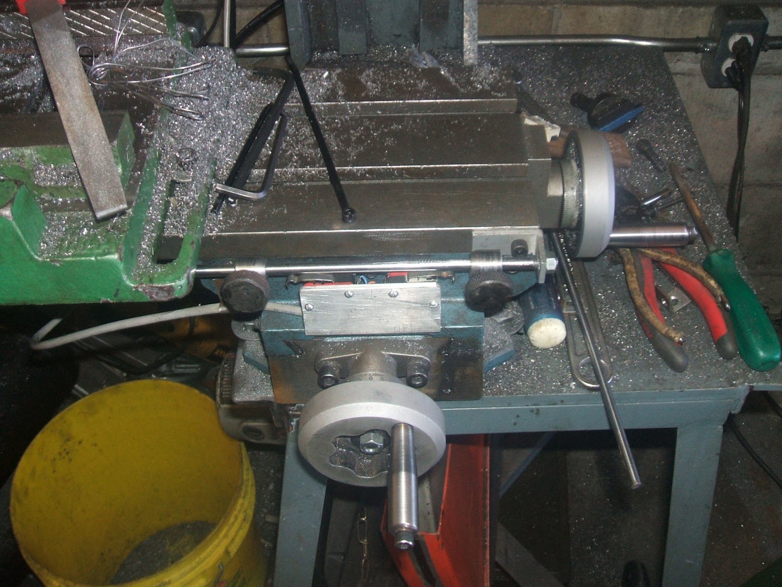 Home Made Table Power Feed for Mill Home Made Table Power Feed for