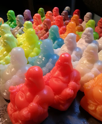 “Take Out Box” Glow in the Dark Darth Buddha Star Wars Resin Figures by Random Skull Productions