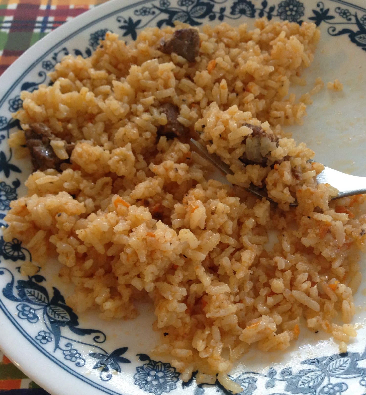 The Skimpy Pantry Plov (Russian Rice Pilaf)