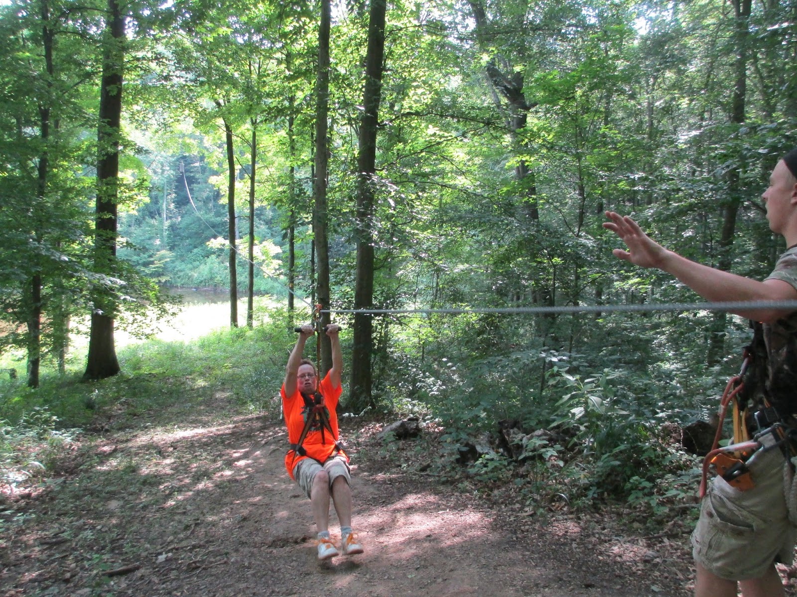 Ziplining Across the USA Wednesday July 3 Lark Valley Ziplines