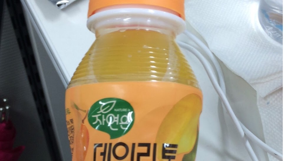 [Snack Attack Korea] DailyTalk Mango Aloe Juice