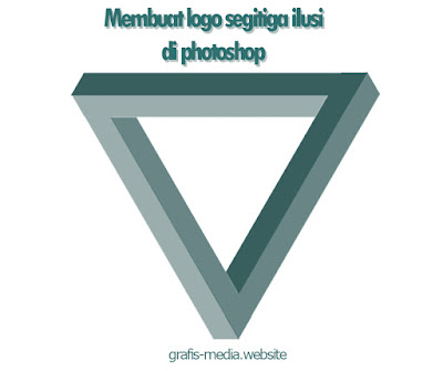  saya akan memberikan tutorial photoshop yang keren BELAJAR MEMBUAT LOGO SEGITIGA ILUSI DI PHOTOSHOP