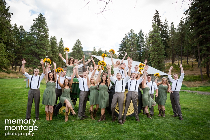 Memory Montage Photography Wedding on the Ranch at Swauk Creek in Cle Elum || Kristen + Jordan