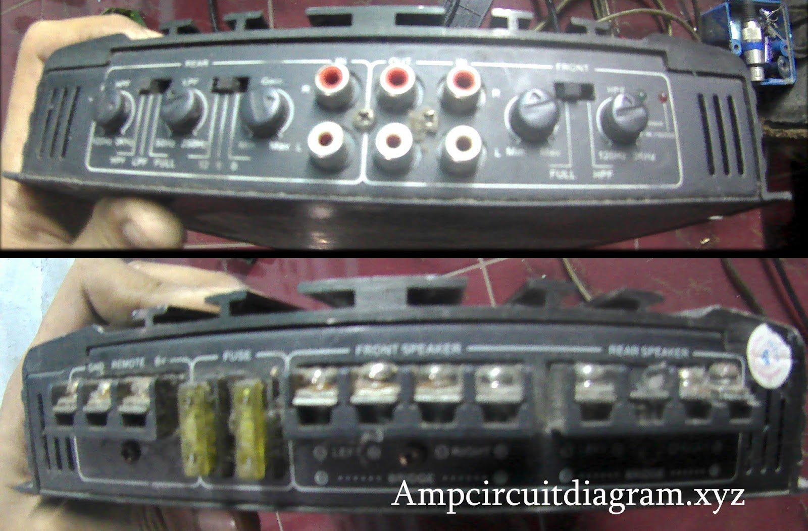 7200W Car Power Amplifier AUDIOBOSE