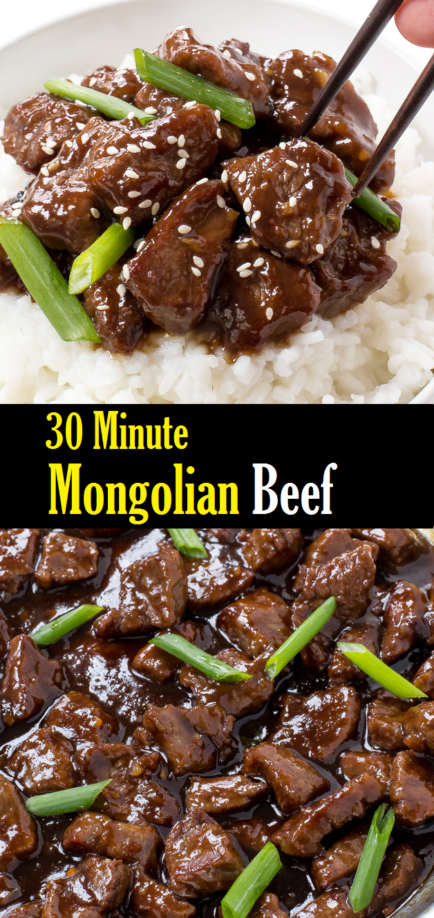 30 Minute Mongolian Beef - INA Recipes Daily