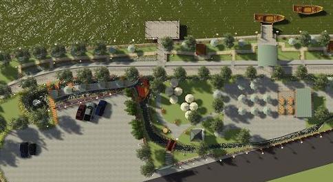Jasa Gambar Desain Landscape Siteplan Taman - ARUSHA_DESAIN_CAD
