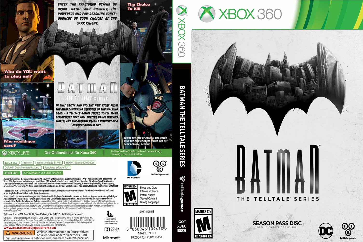 Batman: The Telltale Series - Xbox 360 - Newegg.com