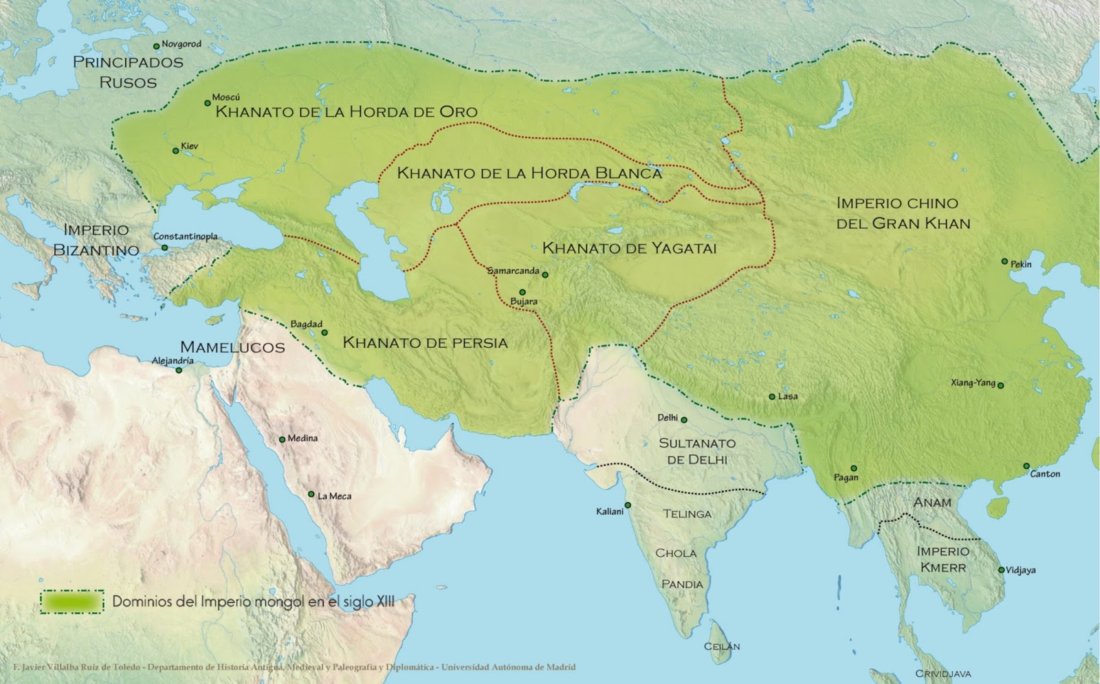 Aluno na História: Império Mongol