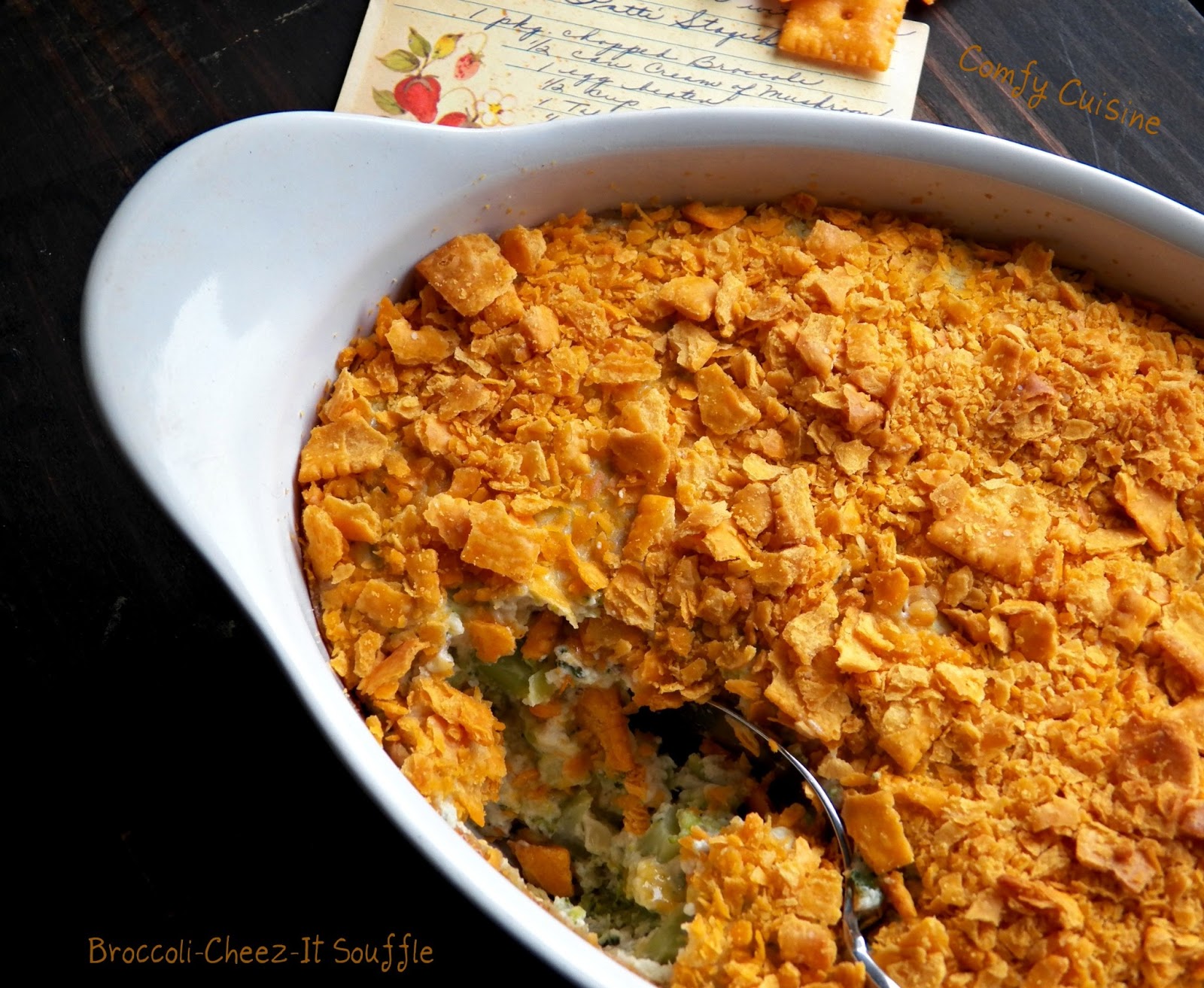 Comfy Cuisine Home Recipes from Family & Friends BroccoliCheezIt