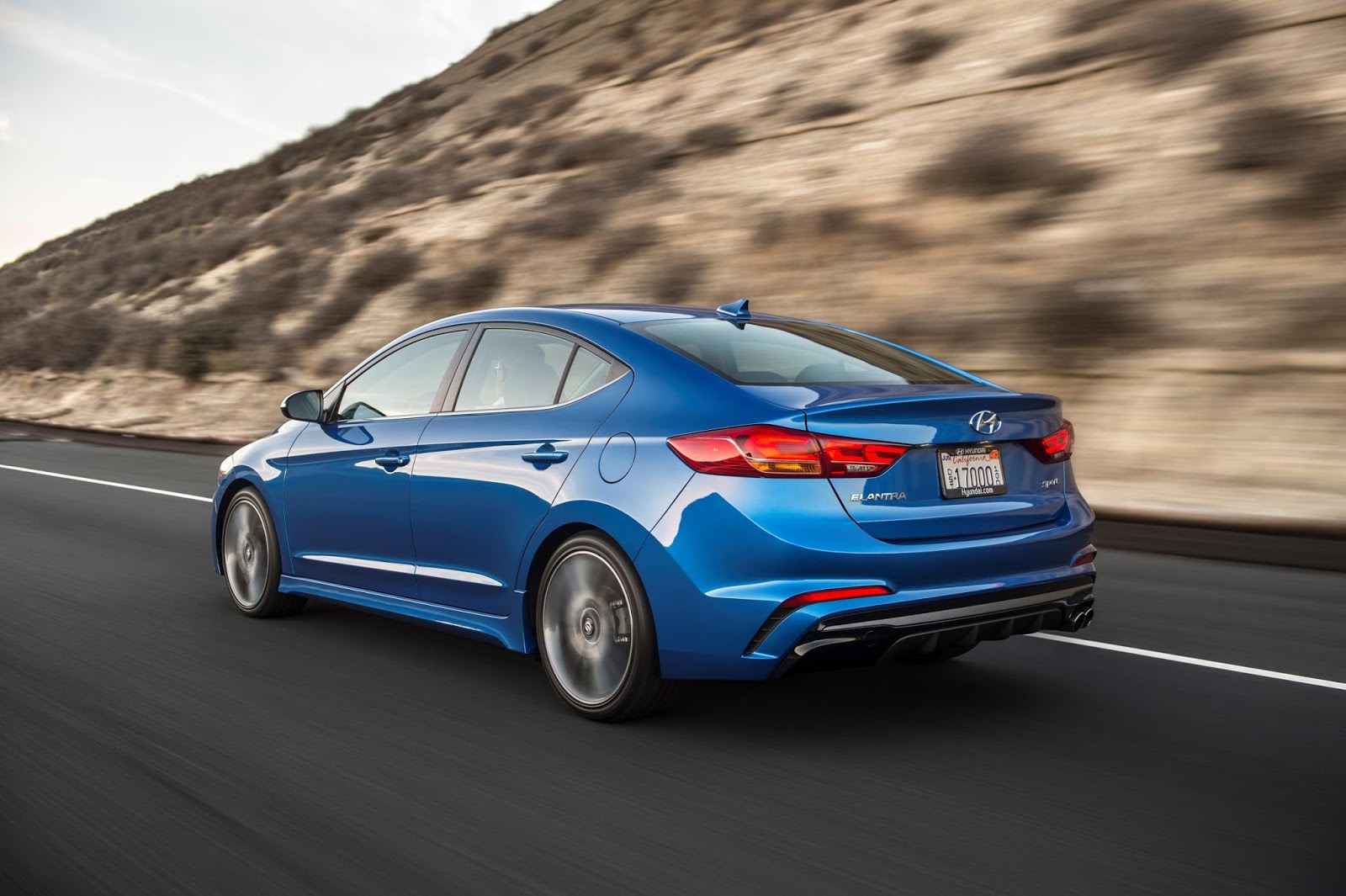 The Motoring World USA The 2017 Hyundai Elantra Sport puts an