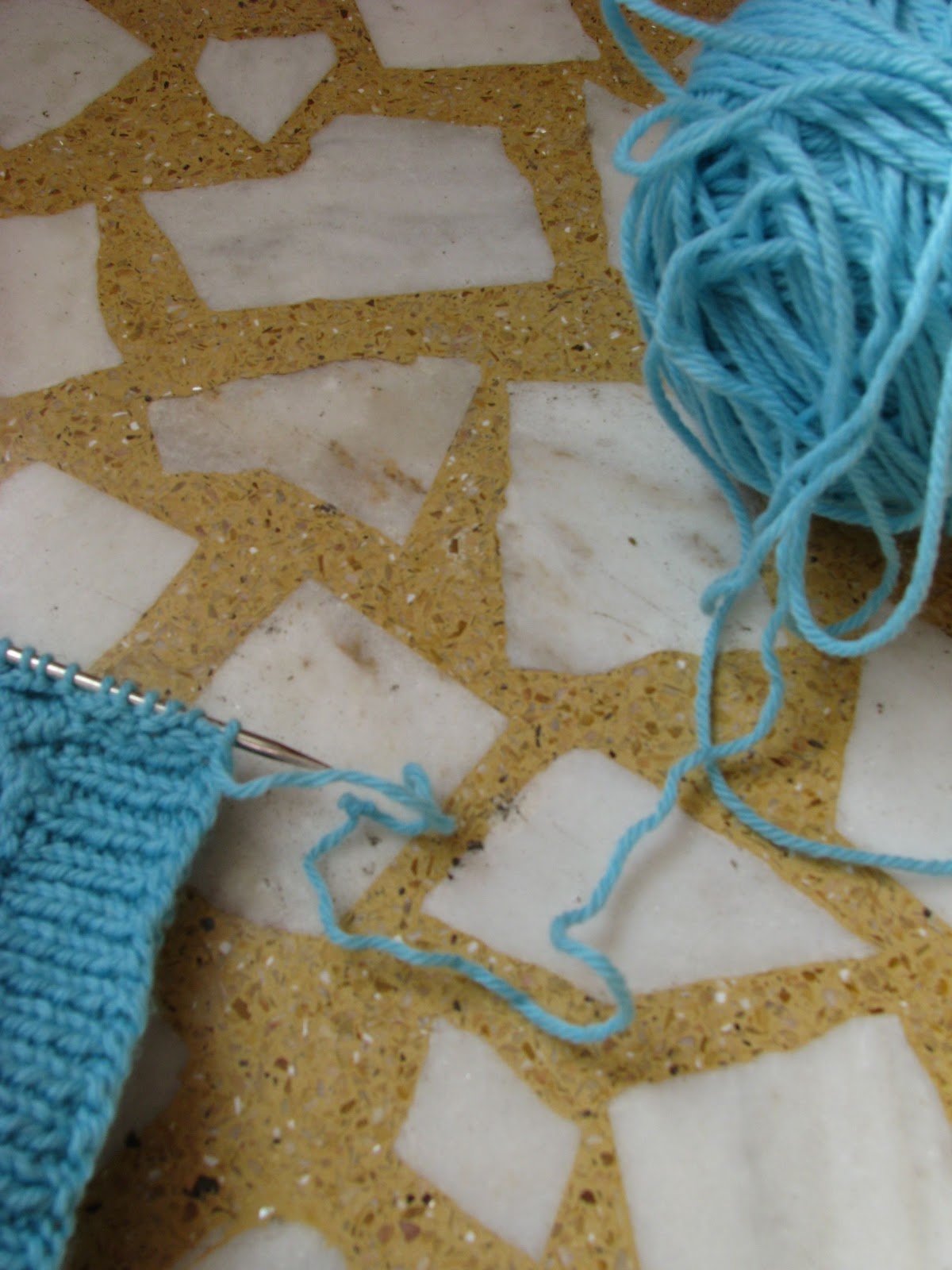 A Half Tutorial Garter Stitch Border