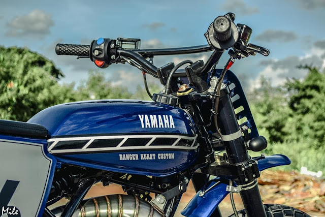 Yamaha DT125 By Ranger Korat Custom Hell Kustom