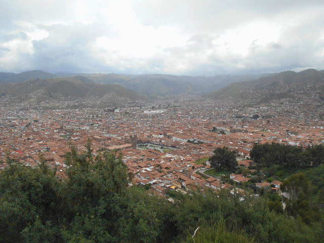 Views of Cusco from Cristo Blanco