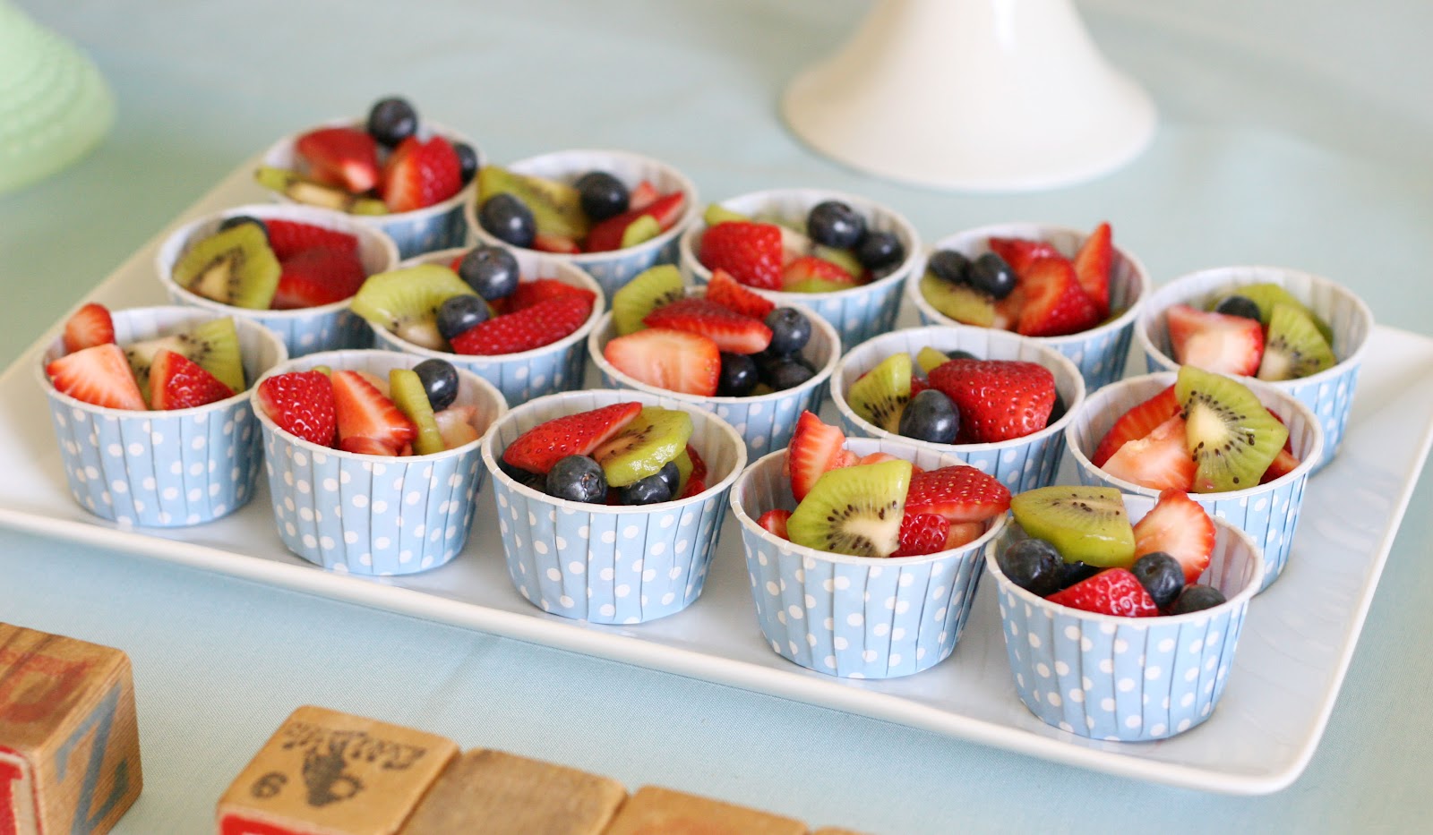 Fresh fruit served in individual treat cups (these are from Shop Sweet ...