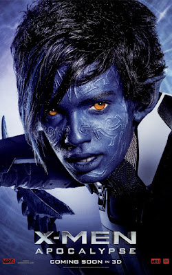 X-Men Apocalypse Nightcrawler Kodi Smit-McPhee Poster
