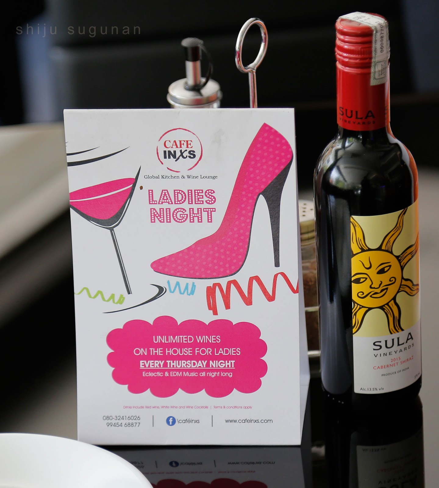 Cranium Bolts A short lunch at Café INXS