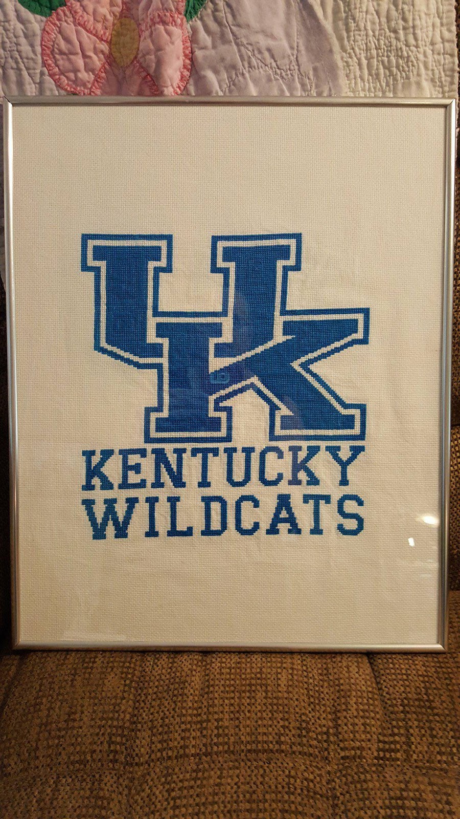 EASY PATTERNS University of Kentucky Wildcats crossstitch pattern