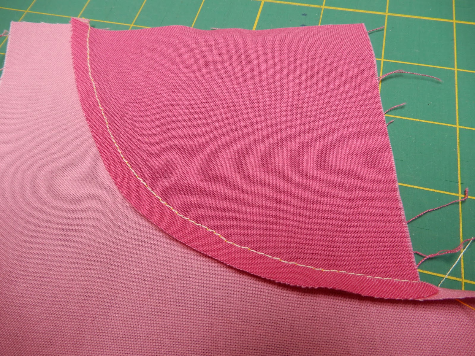 Art With a Needle Quiltmaking 101 pressing curved seams