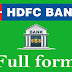 HDFC full form in Hindi – एचडीएफसी बैंक क्या है