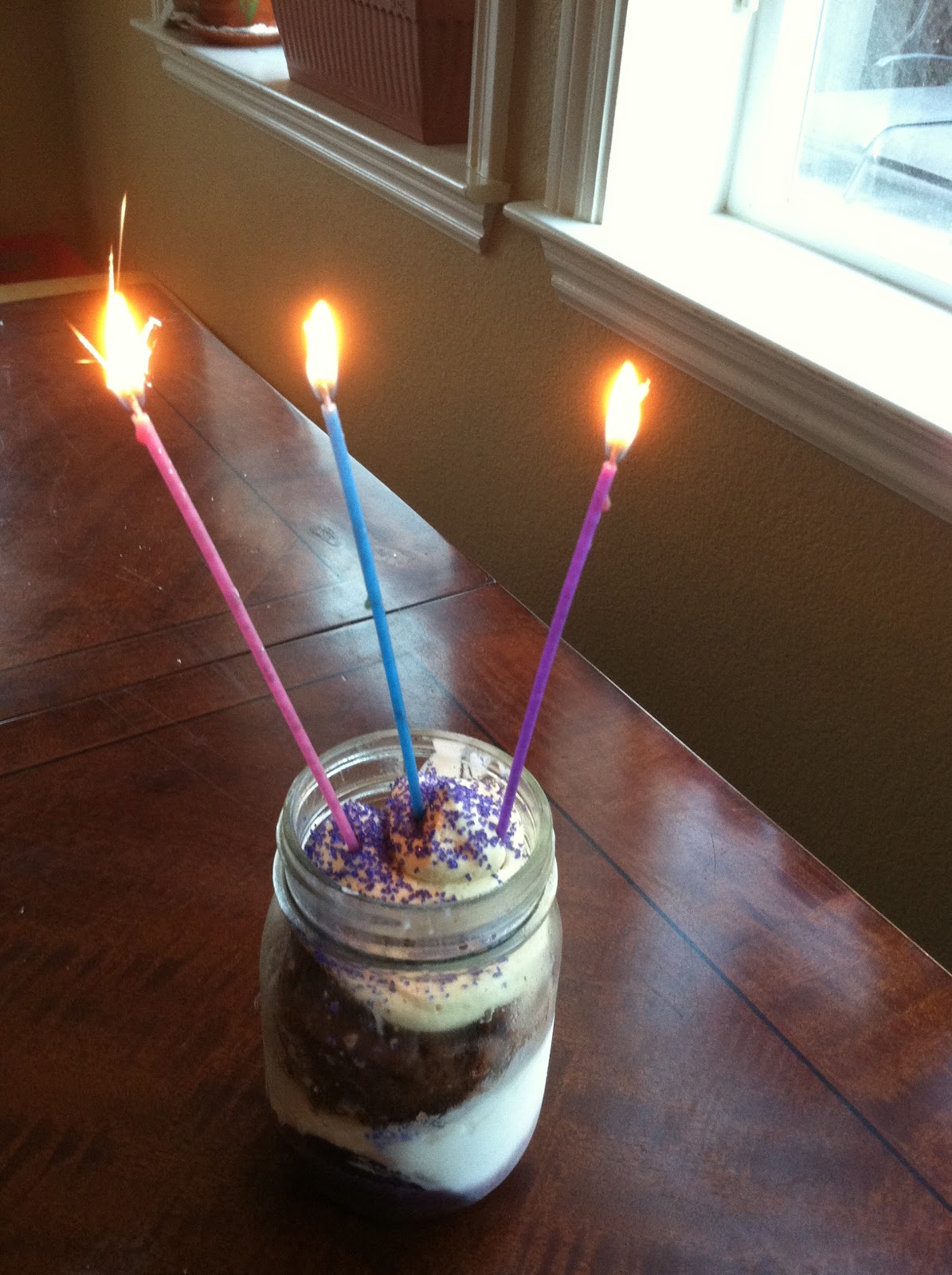 This & That Ice Cream Cake In a Jar