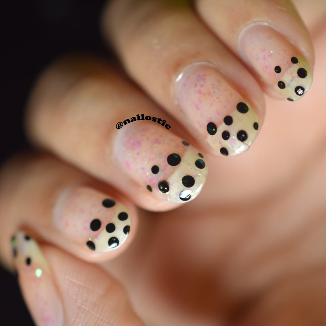 Sequins Dotticure Nail Art Easy nail art design Nailostic