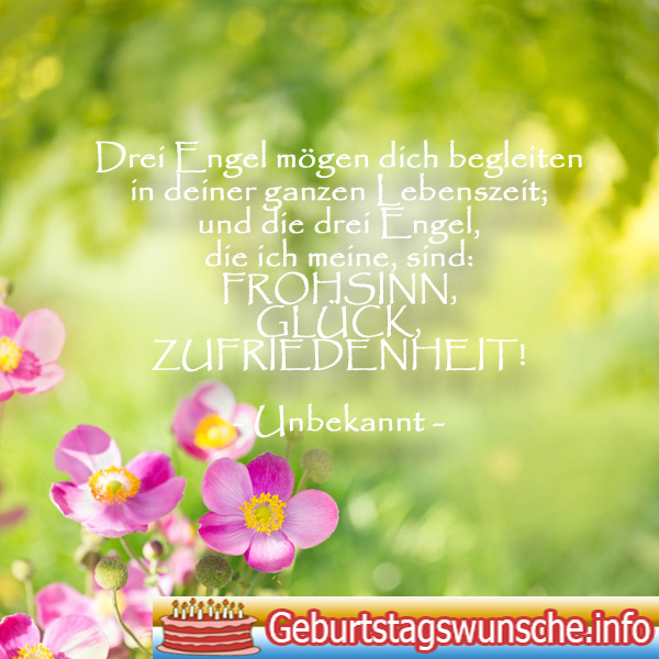 Geburtstagssprüche für ältere Damen - Geburtstagssprüche für die Frau