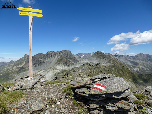 Galtürer Joch Grieskogel Wanderung Friedrichshafener Hütte - wanderblog