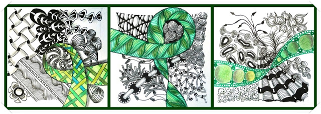 LonettA_Tangle-Mosaic-Project #8_Single Tiles_Erika
