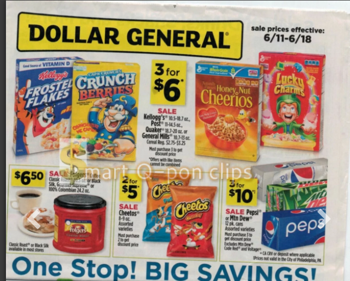 My dollar general coupons