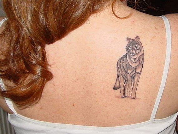 Tatuaje De Lobo Para Mujer