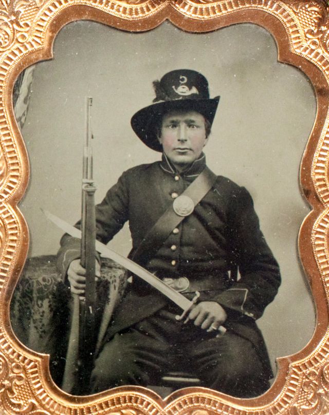 55 Incredible Portrait Photos of American Civil War Soldiers From 1861