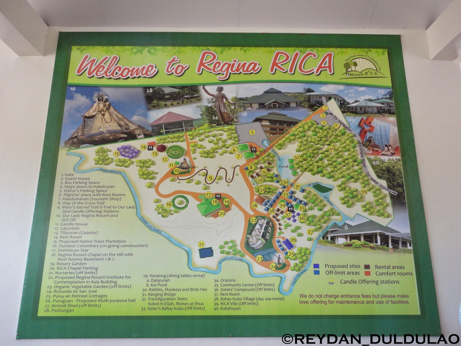 RD's leisure, sports and travels Regina RICA Sanctuary Tanay, Rizal