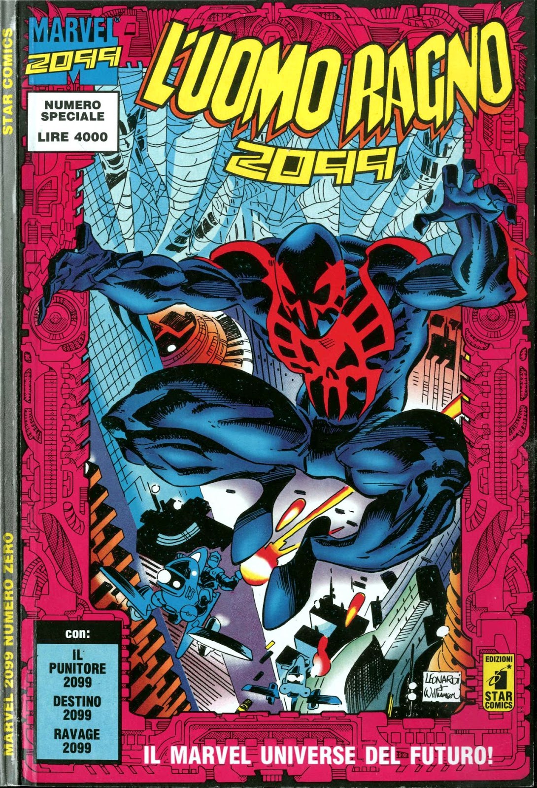 Action_of_Fire L'Uomo Ragno 2099 Star Comics Action_of_Fire L'Uomo Ragno 2099 Star Comics