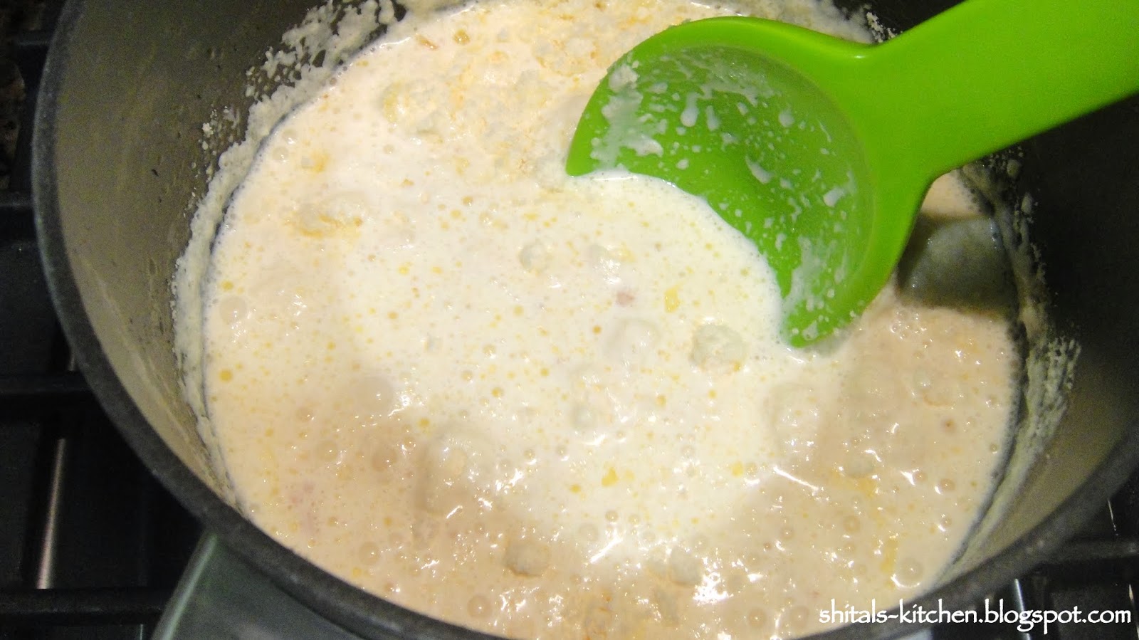 Shital'sKitchen Eggless Spaghetti with Alfredo Sauce