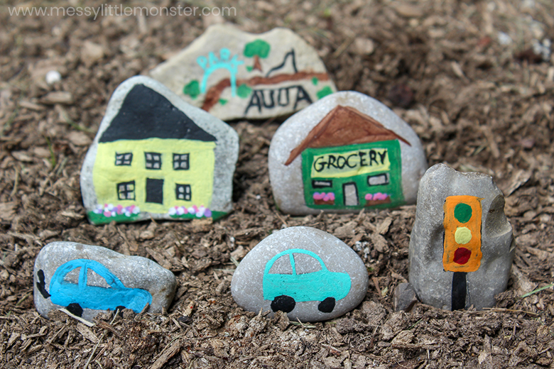 Easy rock painting ideas