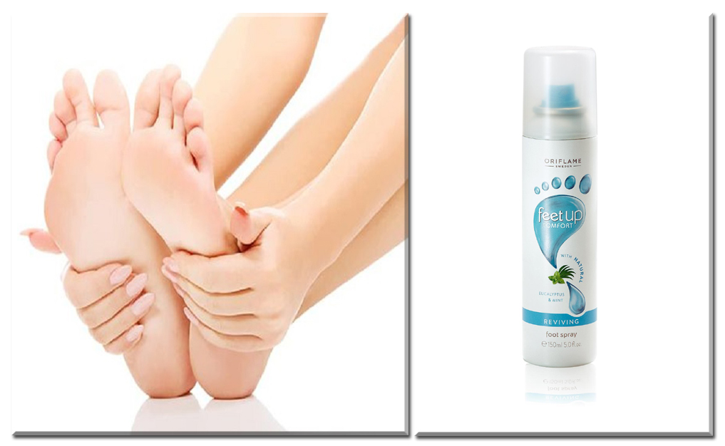 ORIFLAME Feet Up Comfort Reviving Foot Spray Garda Remaja