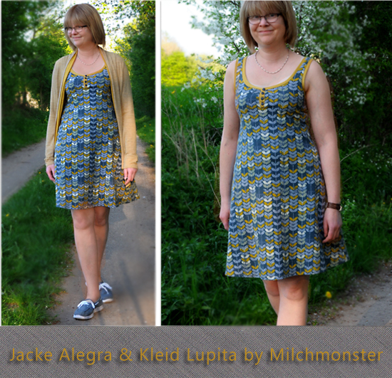 Kleid Lupita und Jacke Alegra by Milchmonster Kleid Lupita und Jacke Alegra by Milchmonster