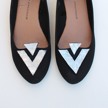 DIY Shoe Clips Leather Geometric Shoe Clips DIY