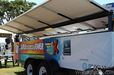 ConX by Entertainment Weekly Solar powered charging stations