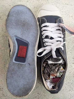 pArT tiMe bUnDLe: Vintage Jack Purcel Leather By Converse Shoes (SOLD)