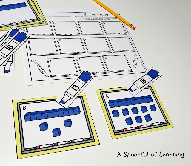 Back to School Centers - Math Center 8
