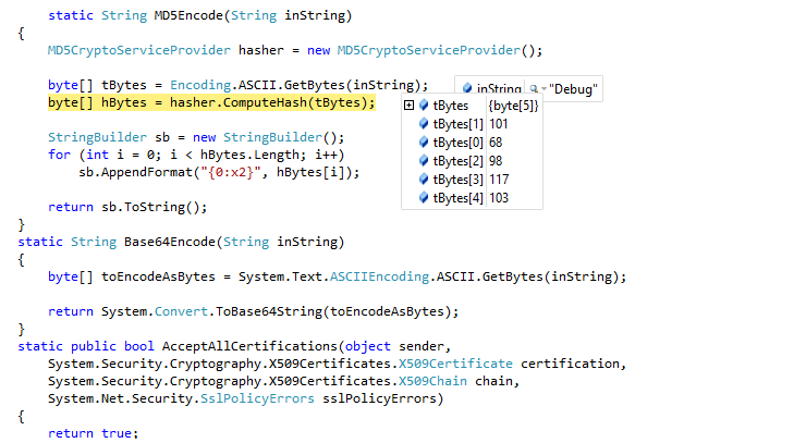 Debug Your Source Code